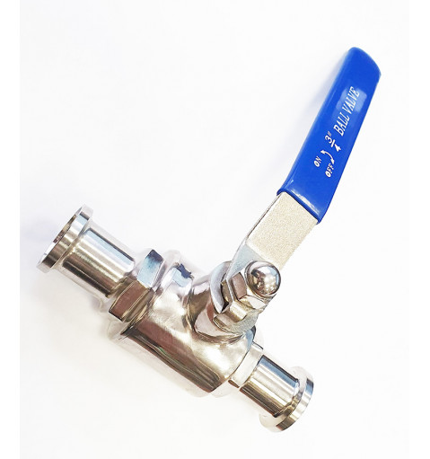 Кран шаровой 3/4" (Кламп 25,4мм). Арт.10071