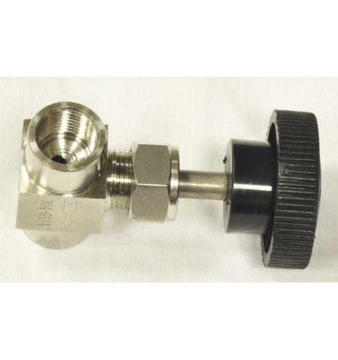 Игольчатый кран 1/4".